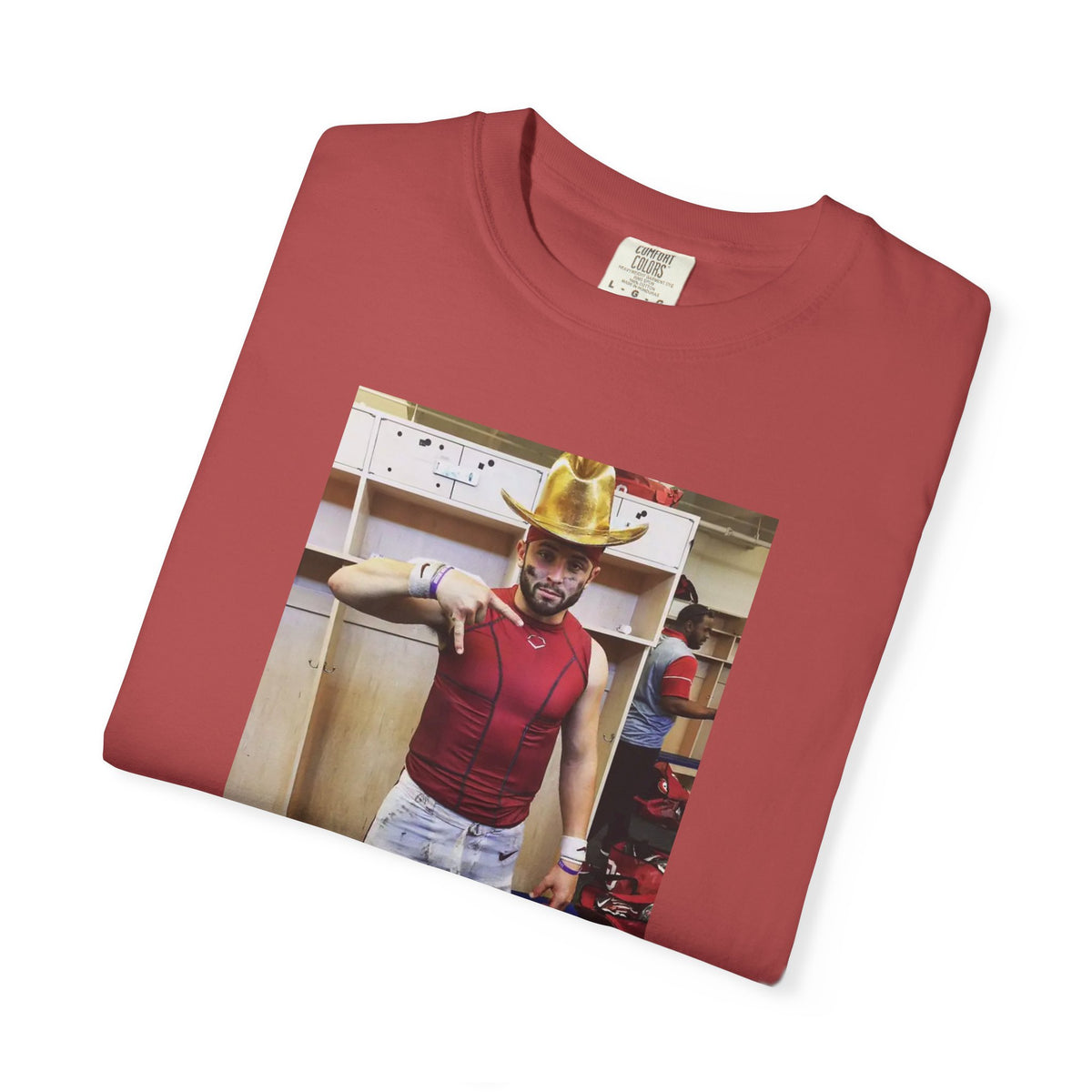 Golden Hat Horns Down T-Shirt